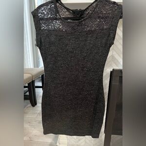 Dark gray dress
